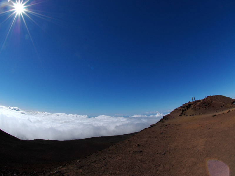 ハワイの無料壁紙 マウイ島ハレヤカラ火山